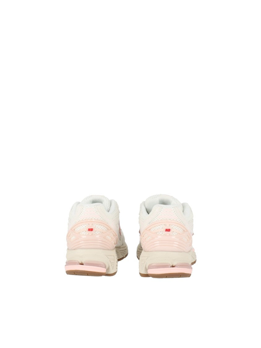 New Balance Sea Salt/Pink Synthetic-Mesh Sneakers