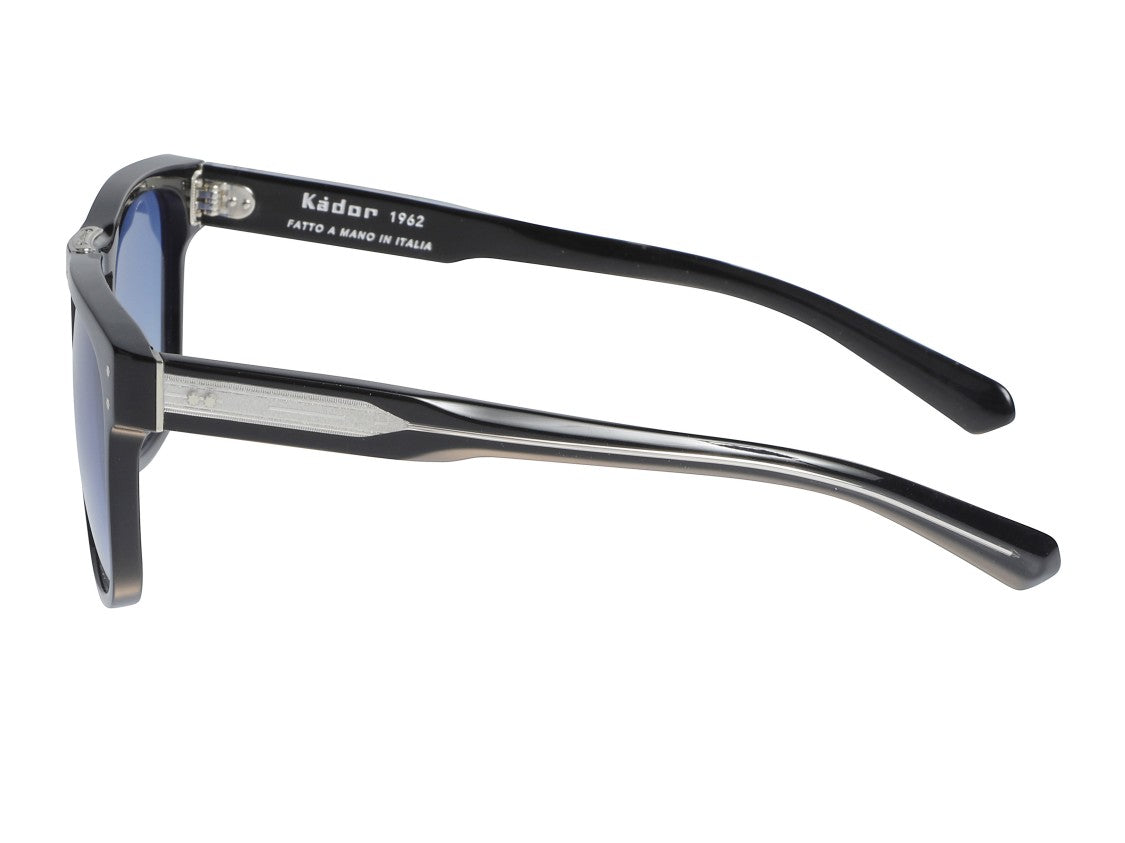 Kador Rider Flag/N Gradient Blue Bold Square Sunglasses