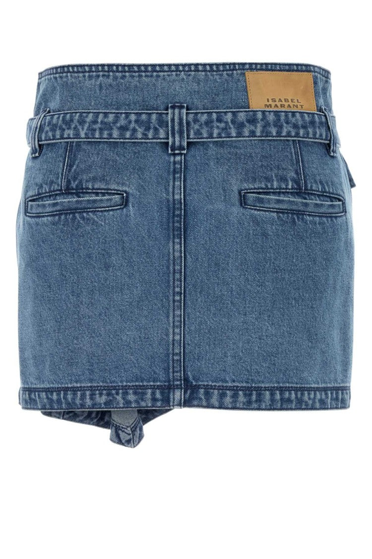 Isabel Marant Denim Siyen Mini Skirt