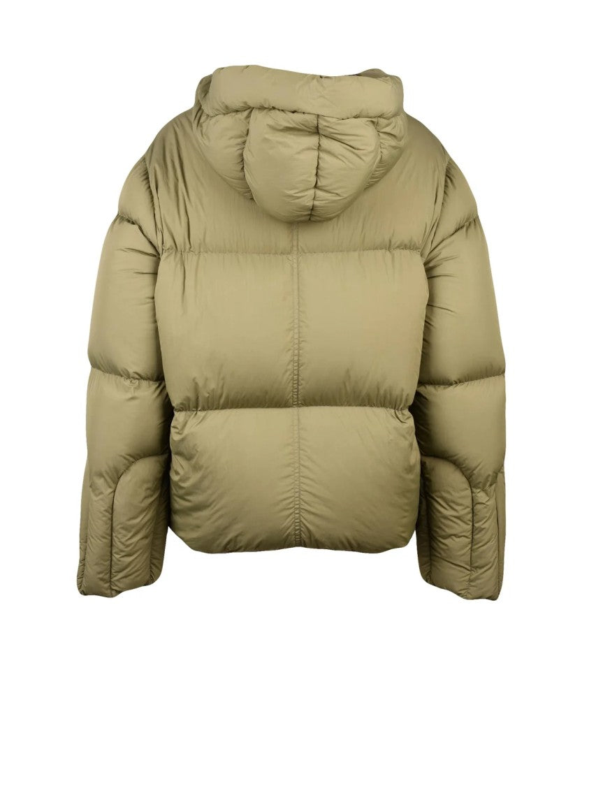 Bacon Military Green Polyamide Storm Down Jacket