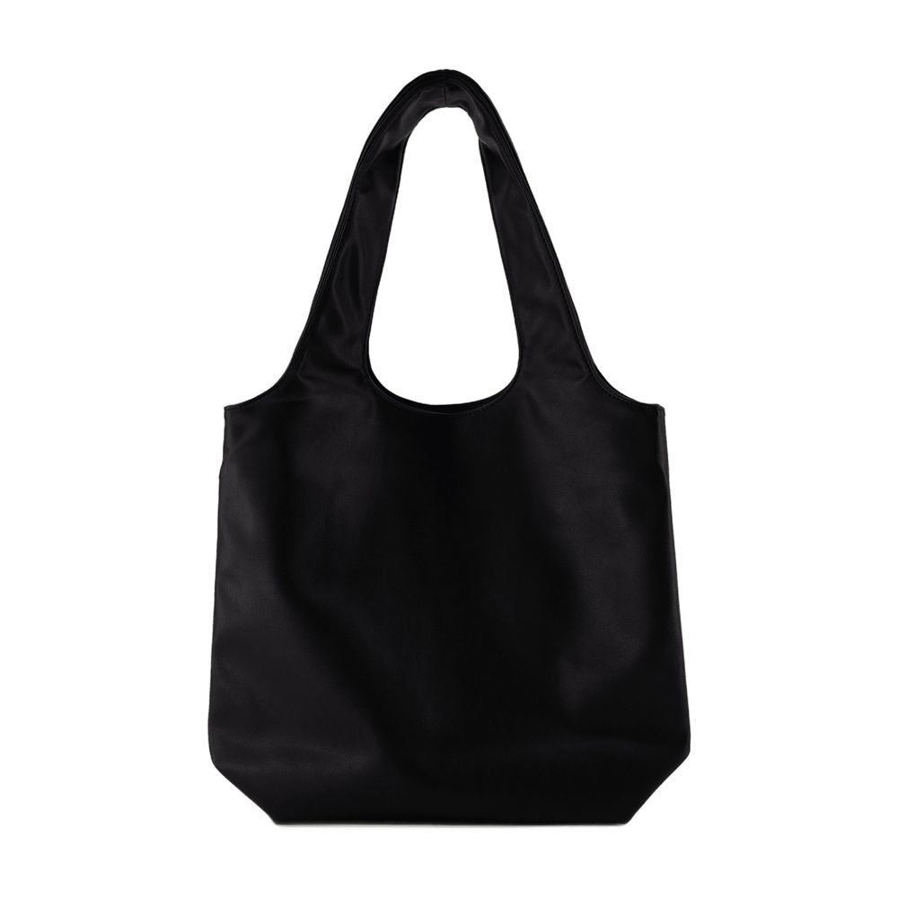 A.P.C. Tote Ninon Small - Synthetic Leather - Black