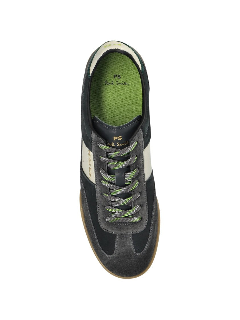 Paul Smith Black Suede Panel Dover Leather Sneakers