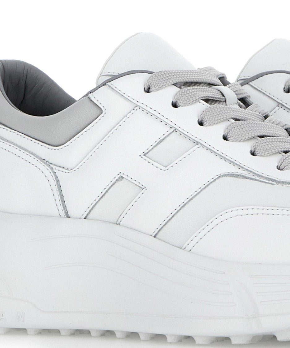 Hogan Chunky Platform Sneakers With Textured Tread