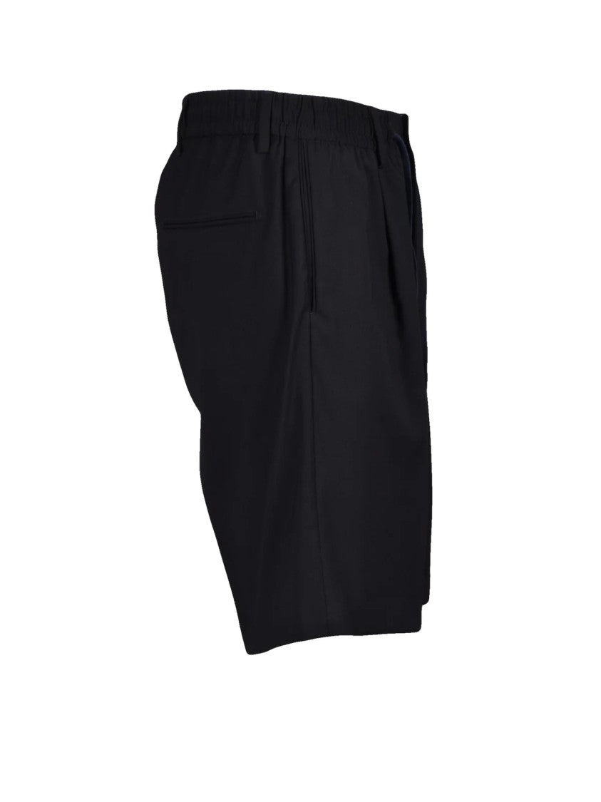 Daniele Alessandrini Black Polyamide Elastane Shorts