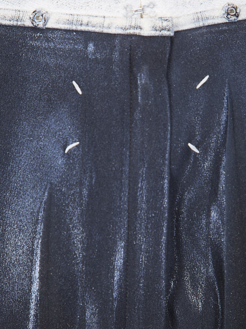 Maison Margiela Tailored Minimalist Skirt With Smooth Silhouette
