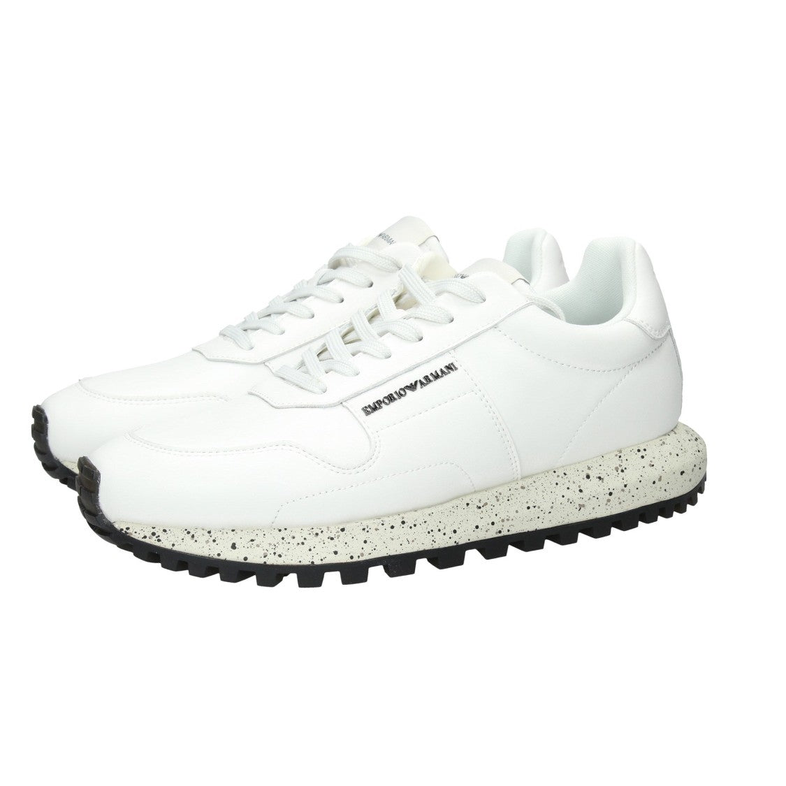 Emporio Armani Smooth Leather Sneakers