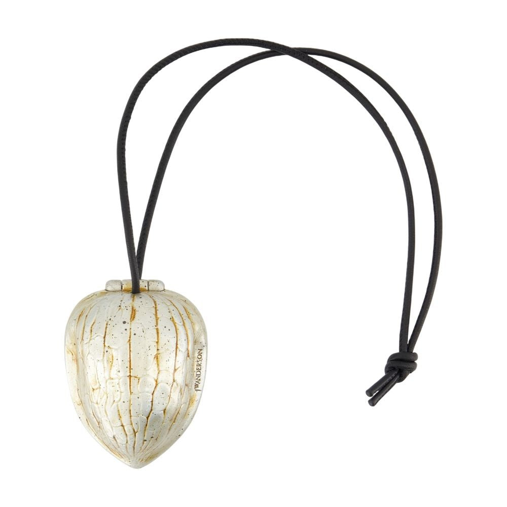 J. W. Anderson Walnut-Shaped Keyring With Textured Surface And Gold Detailing