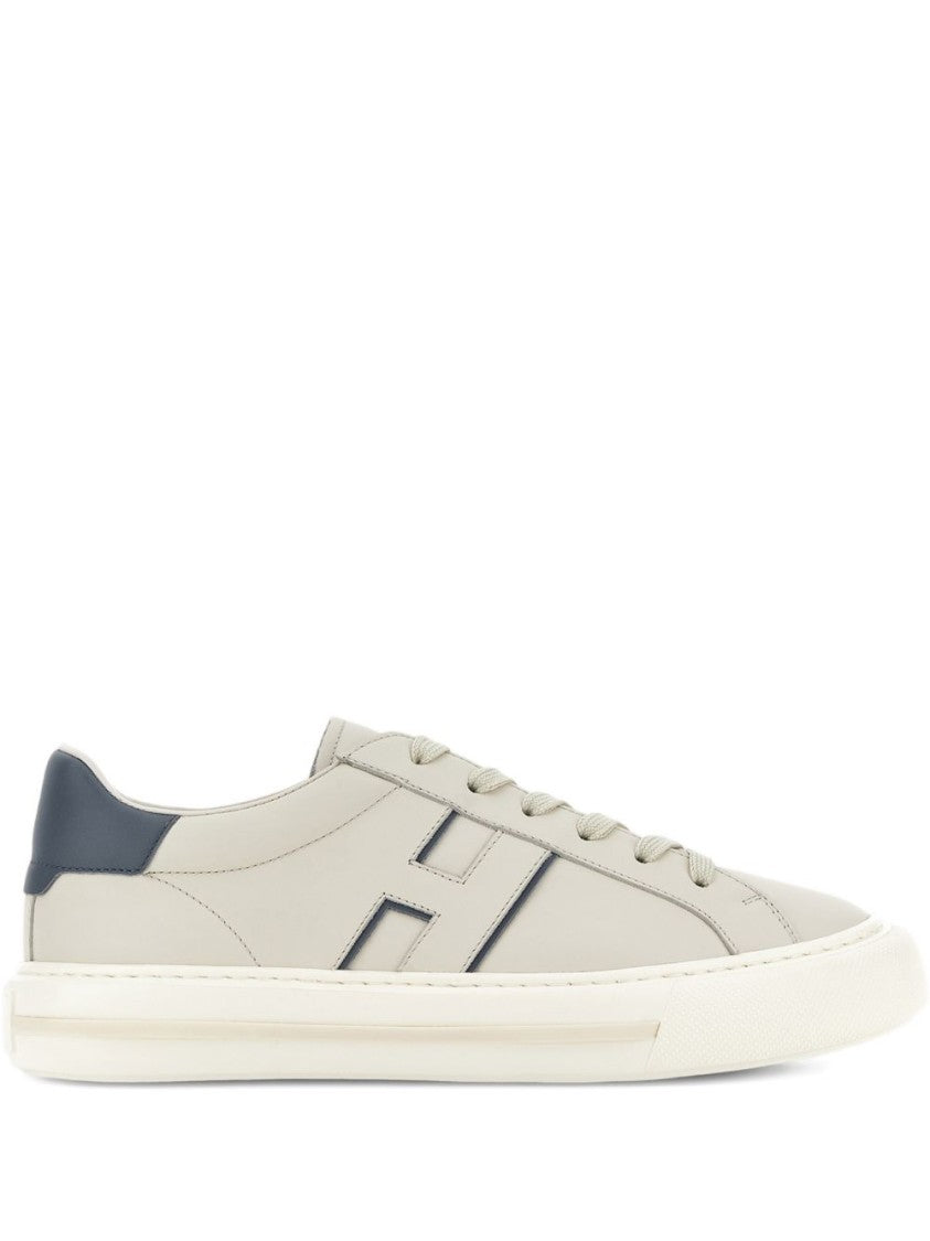 Hogan Silk And Nylon Lurex Lace Sneakers