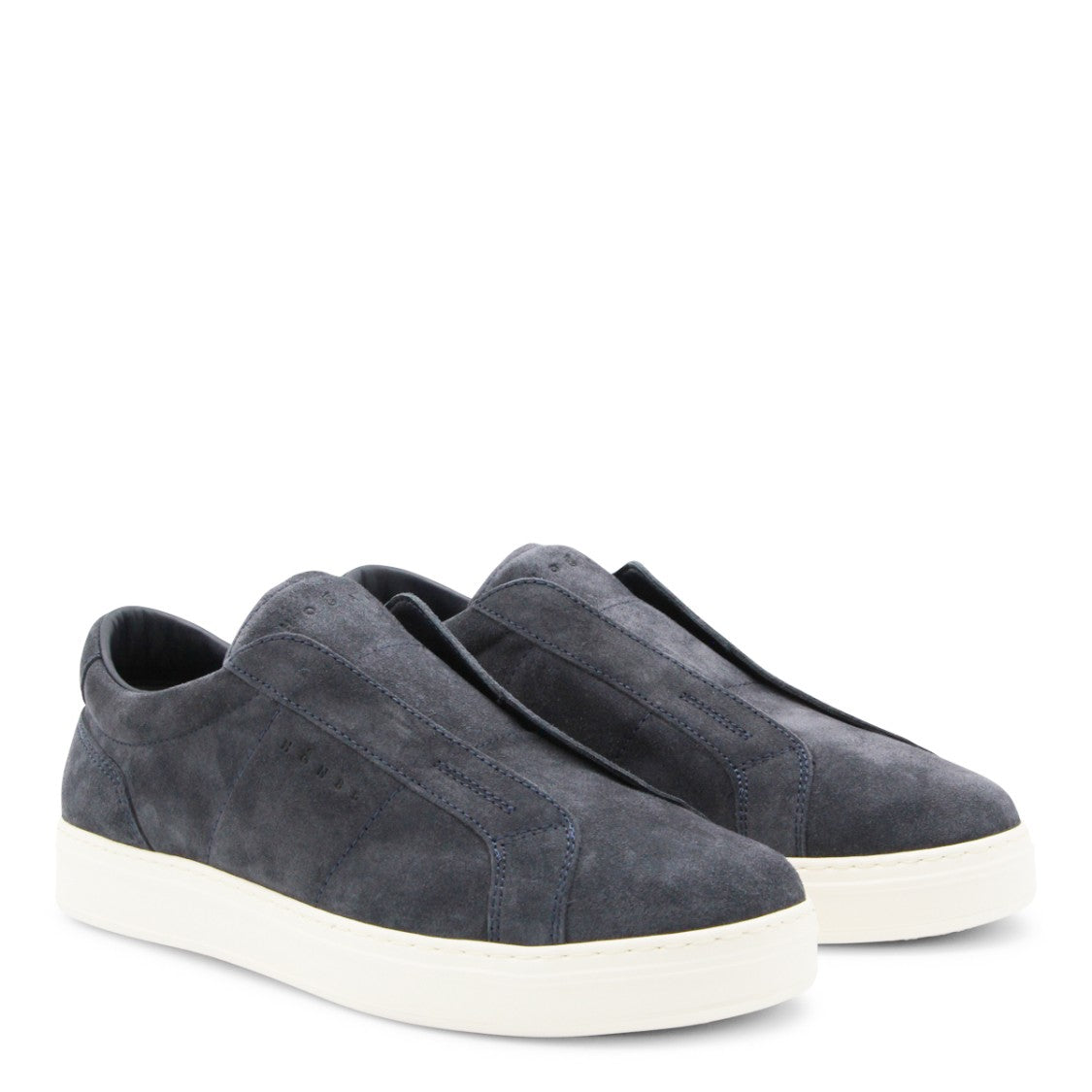 Hogan Navy Leather Sneakers