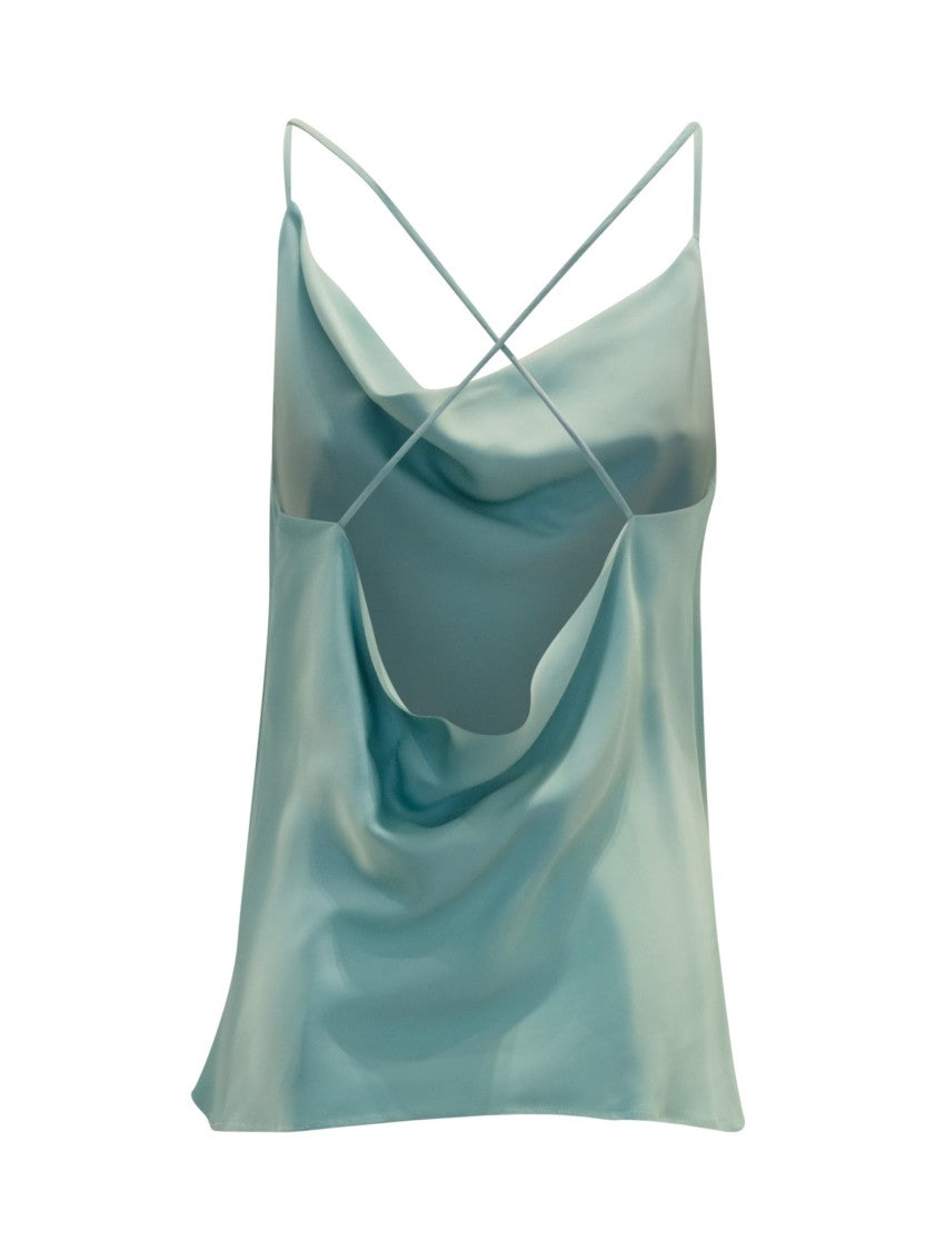 Pt Water Green Viscose Top