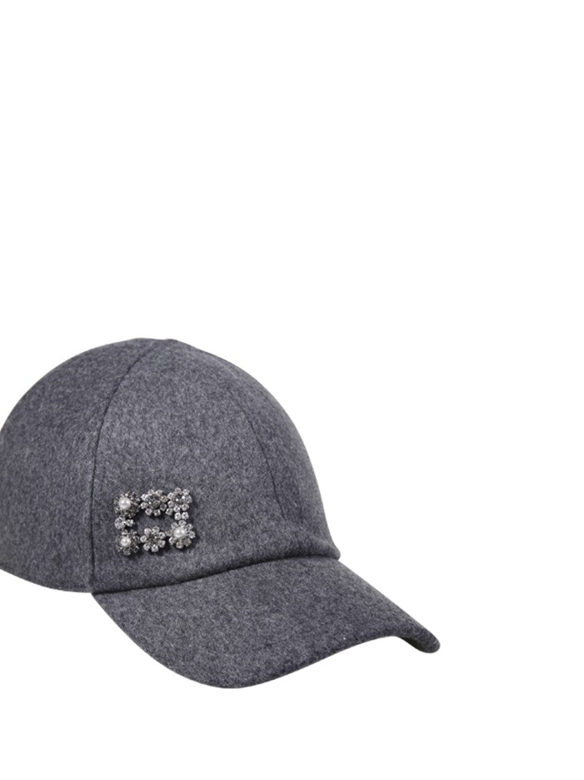 Roger Vivier Rv Mini Flower Pearl Strass Cap
