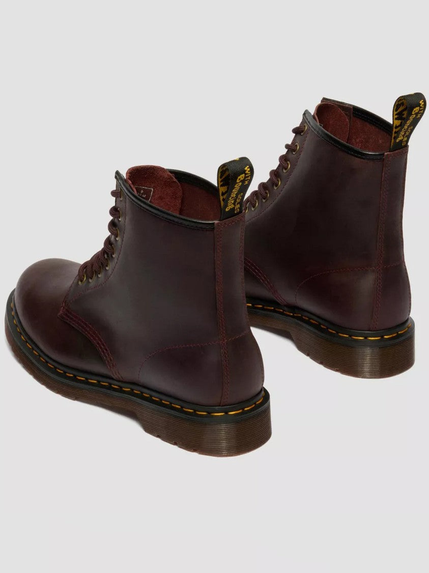 Dr. Martens 1460 Ankle-High Smooth Matte Leather Boots