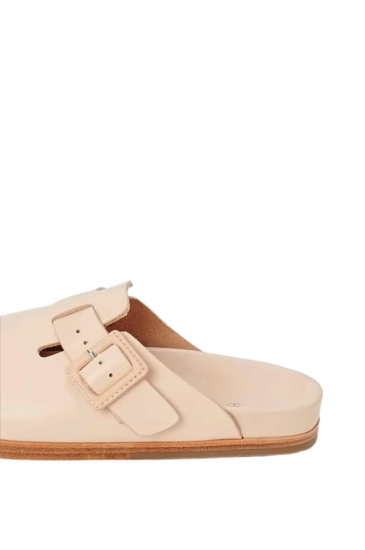 Hender Scheme Minimalist Mule Slipper With Adjustable Buckle Strap