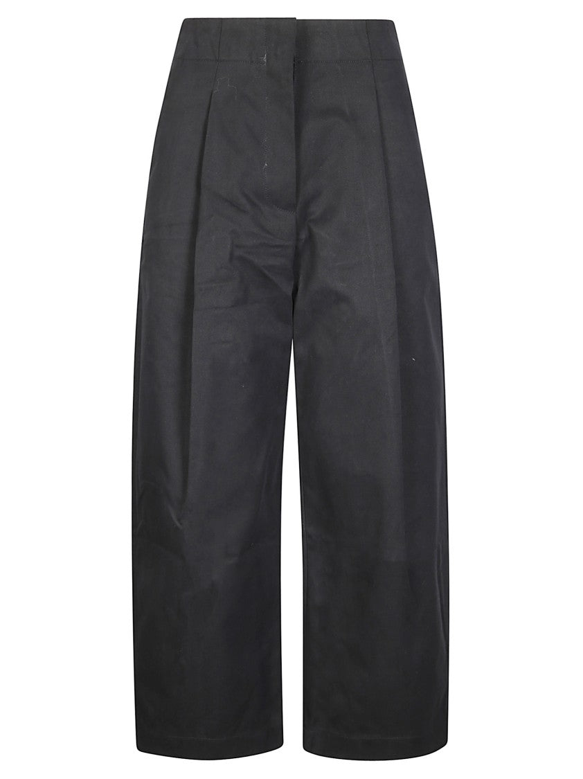 Studio Nicholson Deep Pleat Volume Ankle Crop Pants