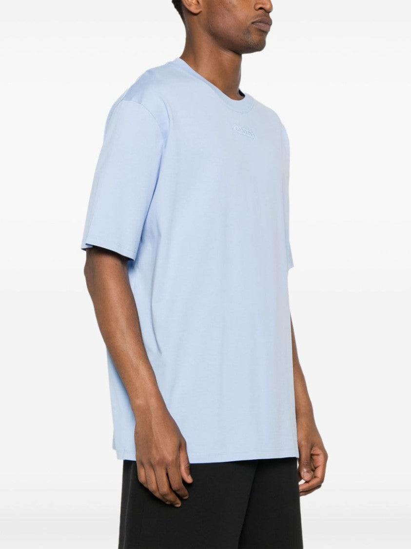 Lanvin Cornflower Blue Cotton Jersey T-Shirt