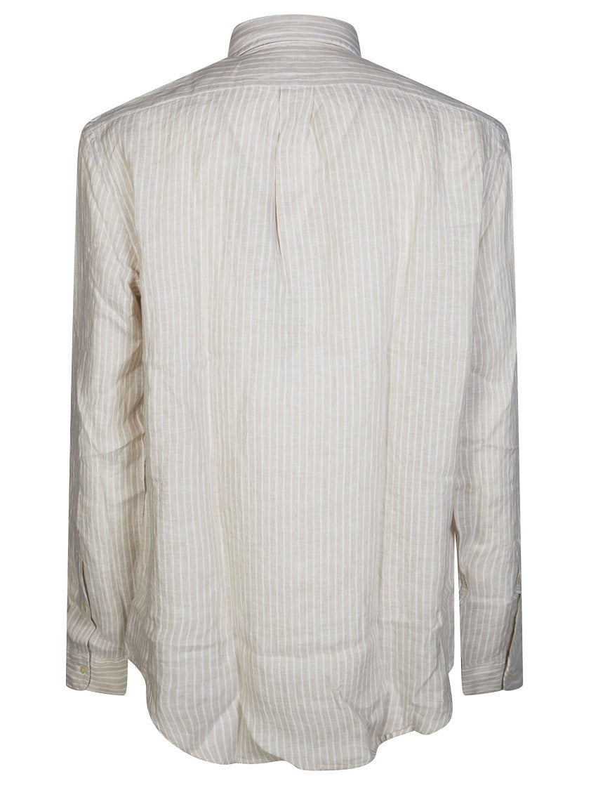 Polo Ralph Lauren Vertical Striped Relaxed Linen Shirt
