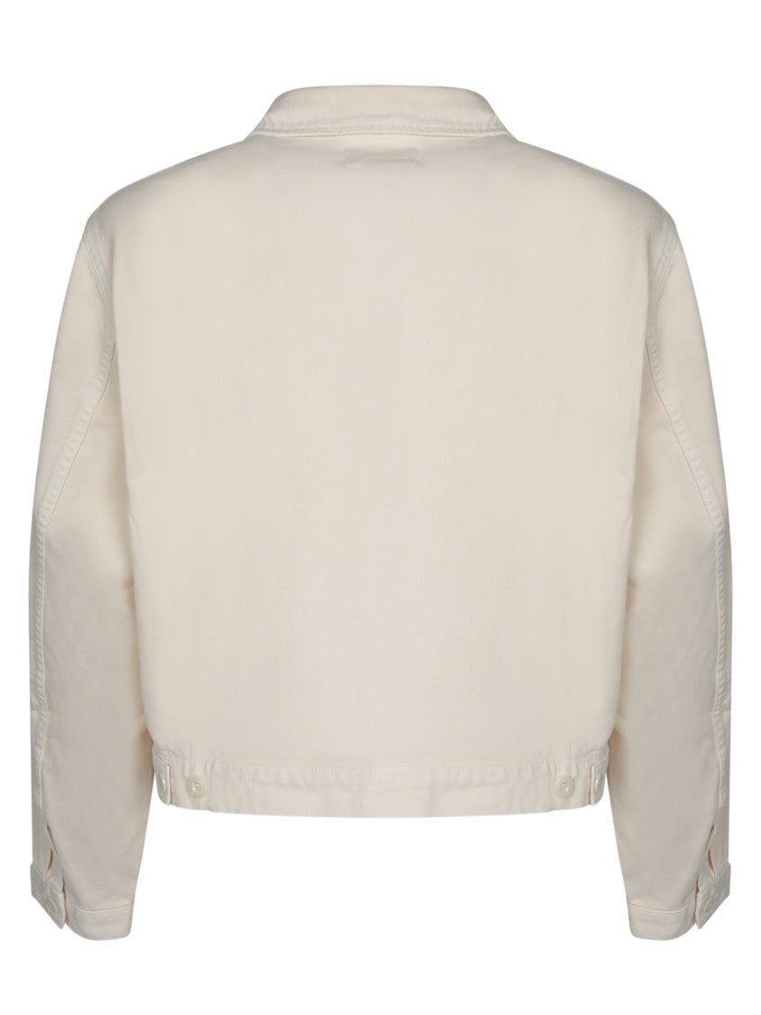 Lemaire Ecru Blazer With Classic Collar