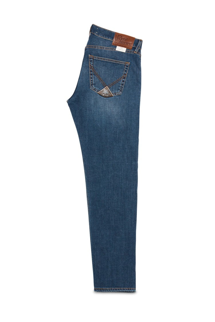 Roy Rogers Men's Medium Blue Faded Wash Jeans