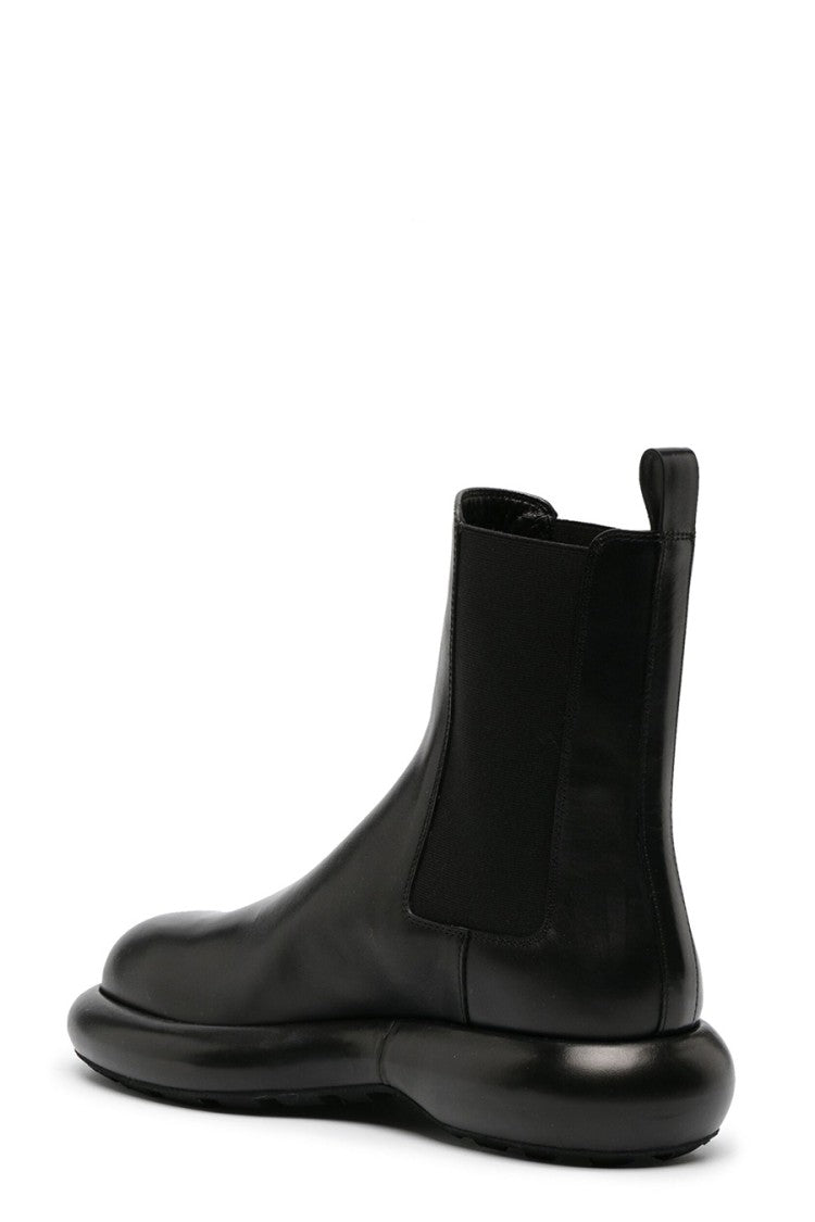 Jil Sander Black Calf Leather Boots
