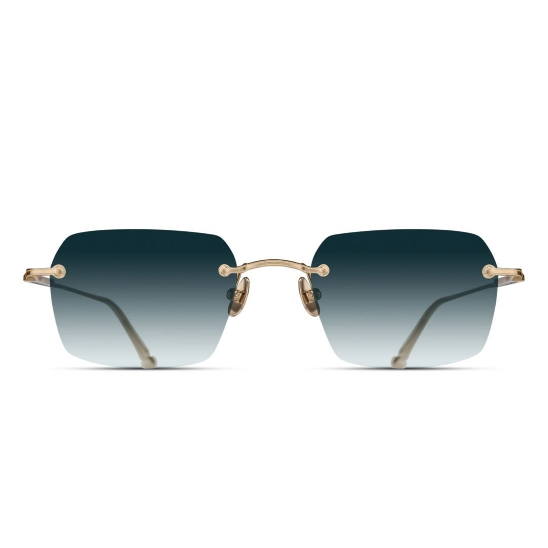 Matsuda M5008.Sg Rimless Sunglasses With Rectangular Gradient Lenses