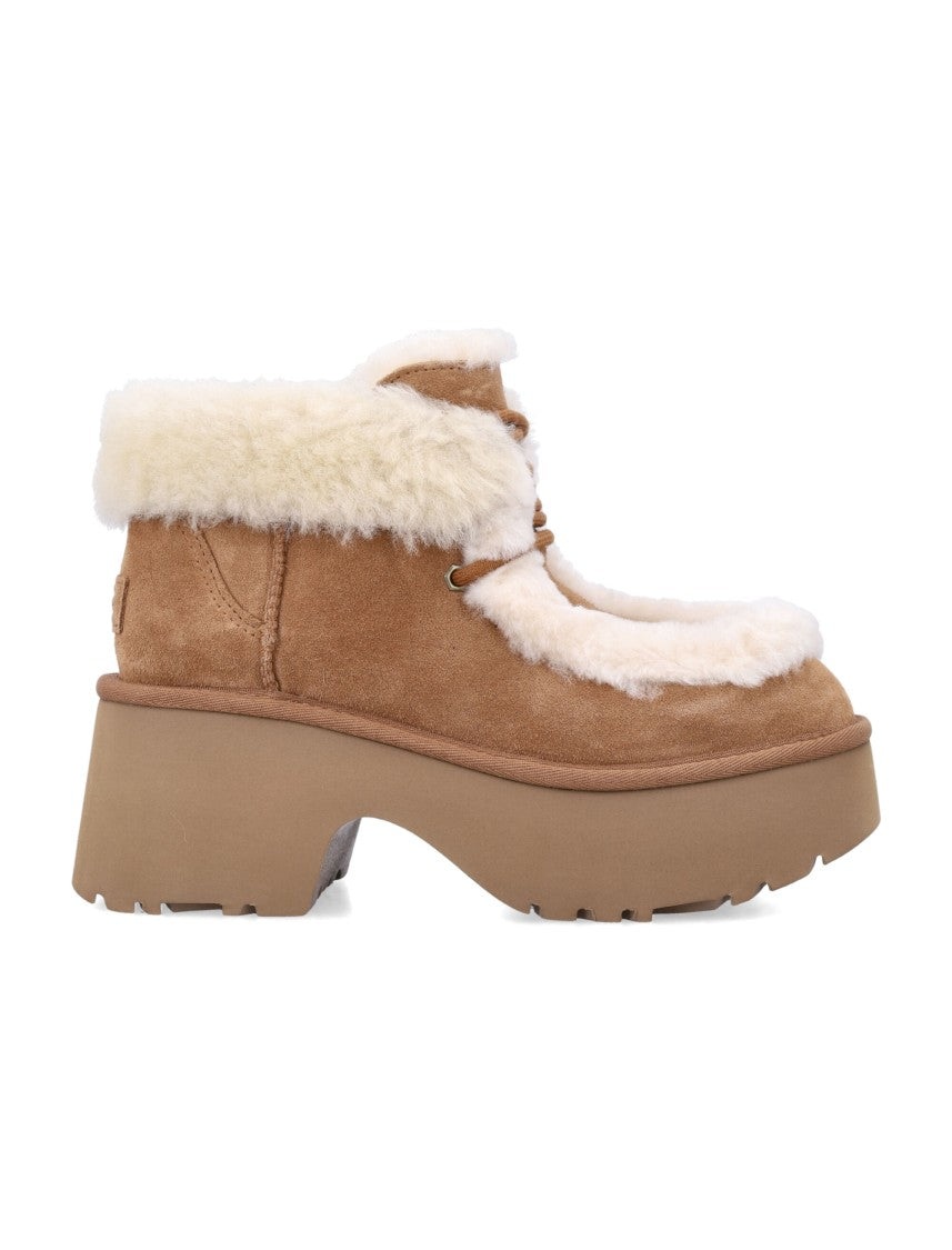 Ugg Classic Esmee Lace Up Suede Boots