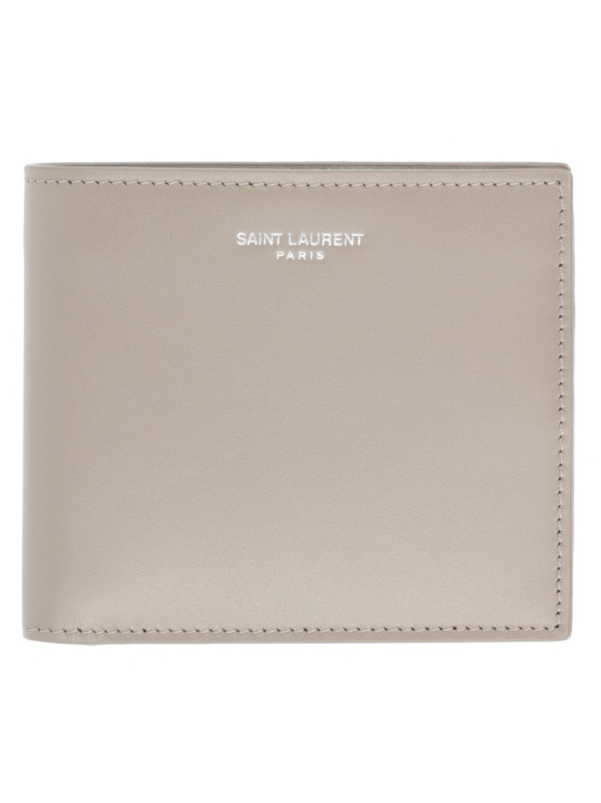 Saint Laurent Smooth Calf Leather Bifold Wallet