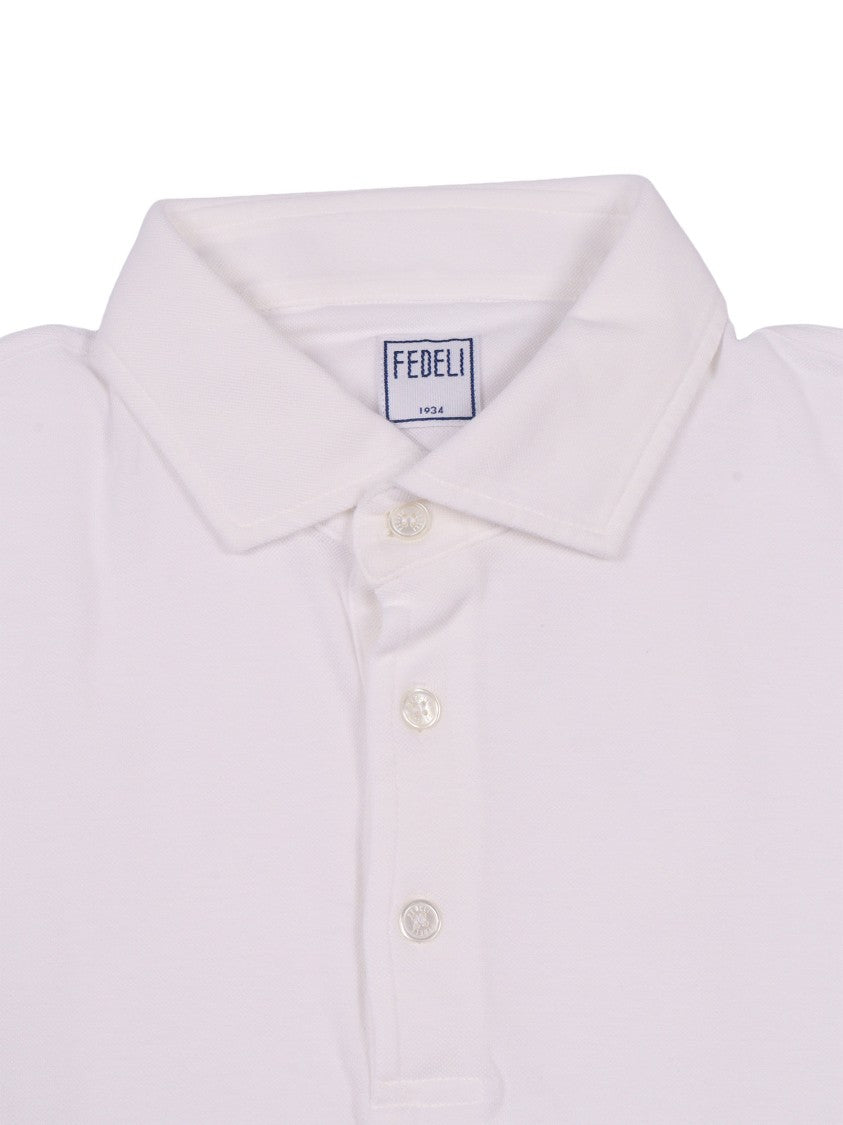 Fedeli Classic Short Sleeve Knitted Polo Shirt
