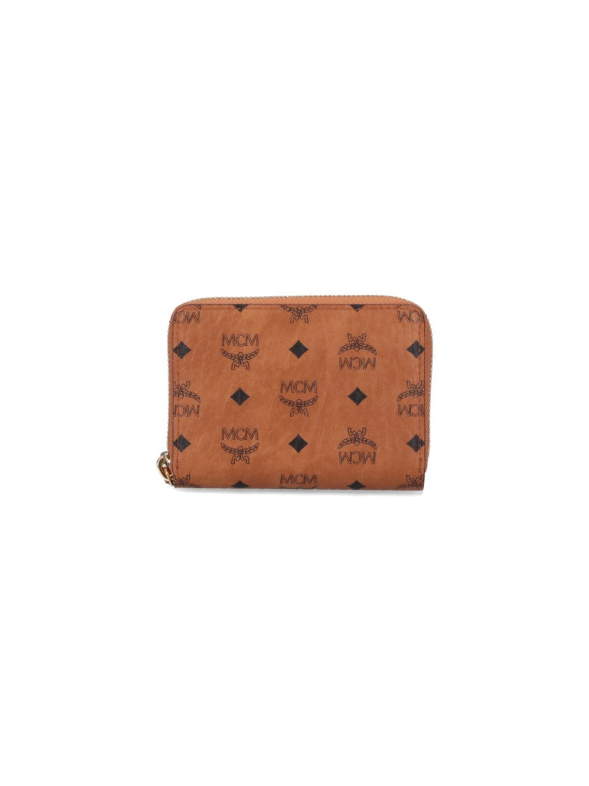 Mcm "Visetos" Wallet Brown