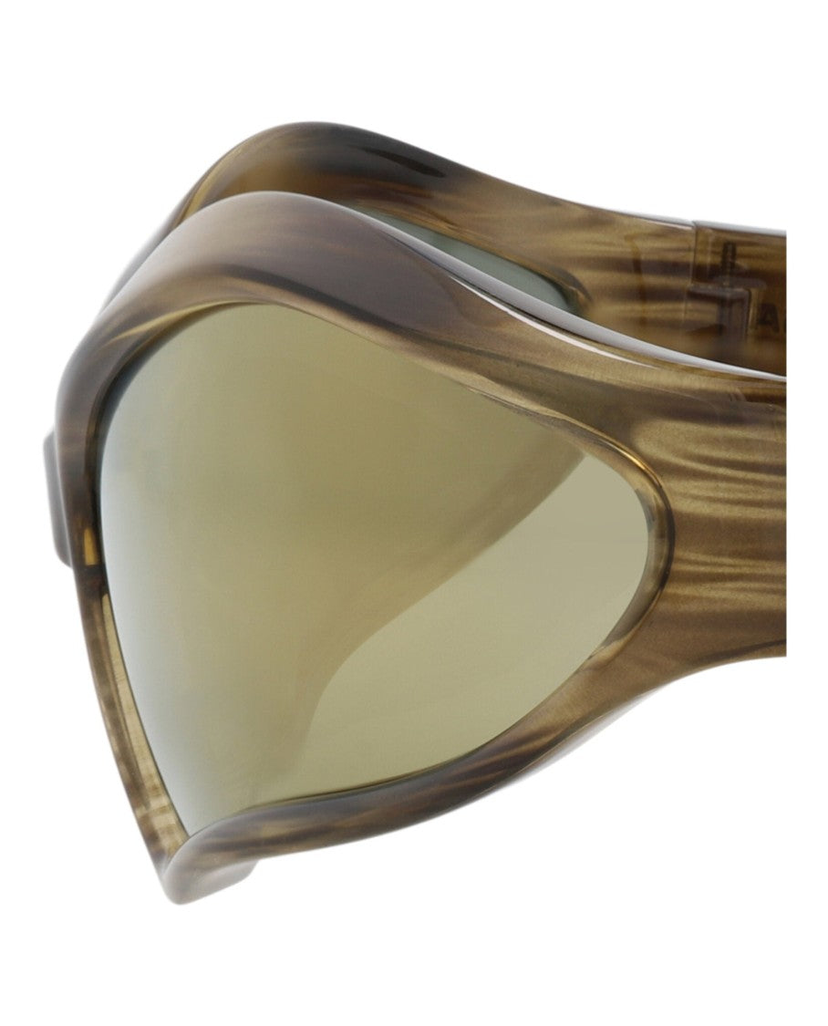 Balenciaga Shield-Frame Bio Injection Sunglasses