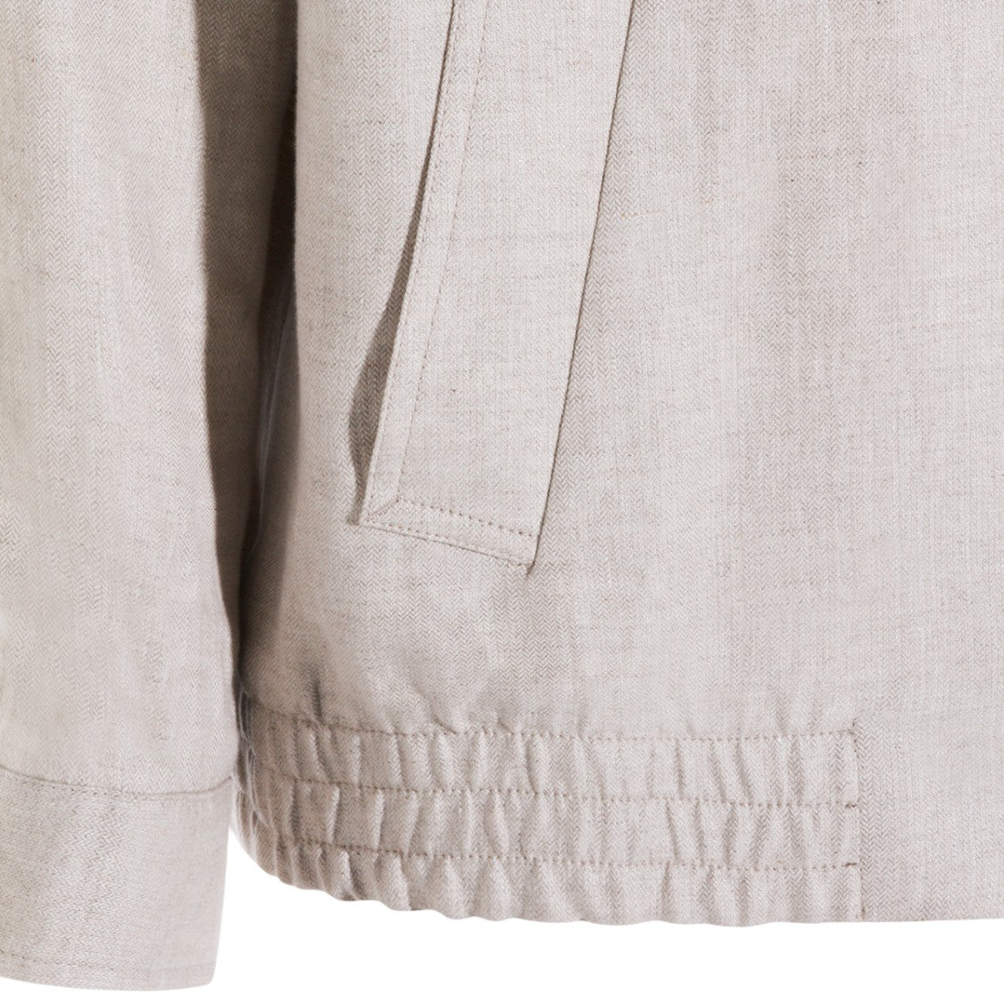 Lardini Sand Tailored Jacket With Structured Silhouette