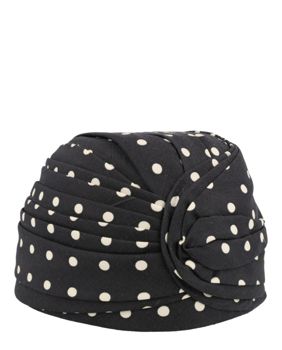 Valentino Polka Dot Print Turban