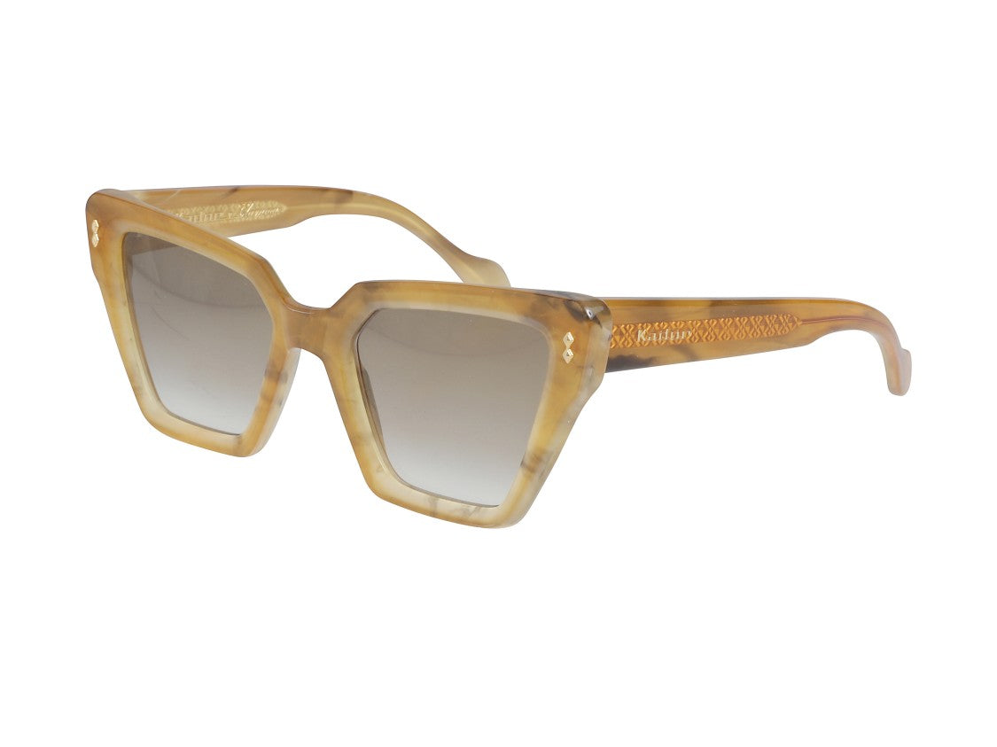 Kador Vanessa Glamour Gradient Oversized Geometric Sunglasses