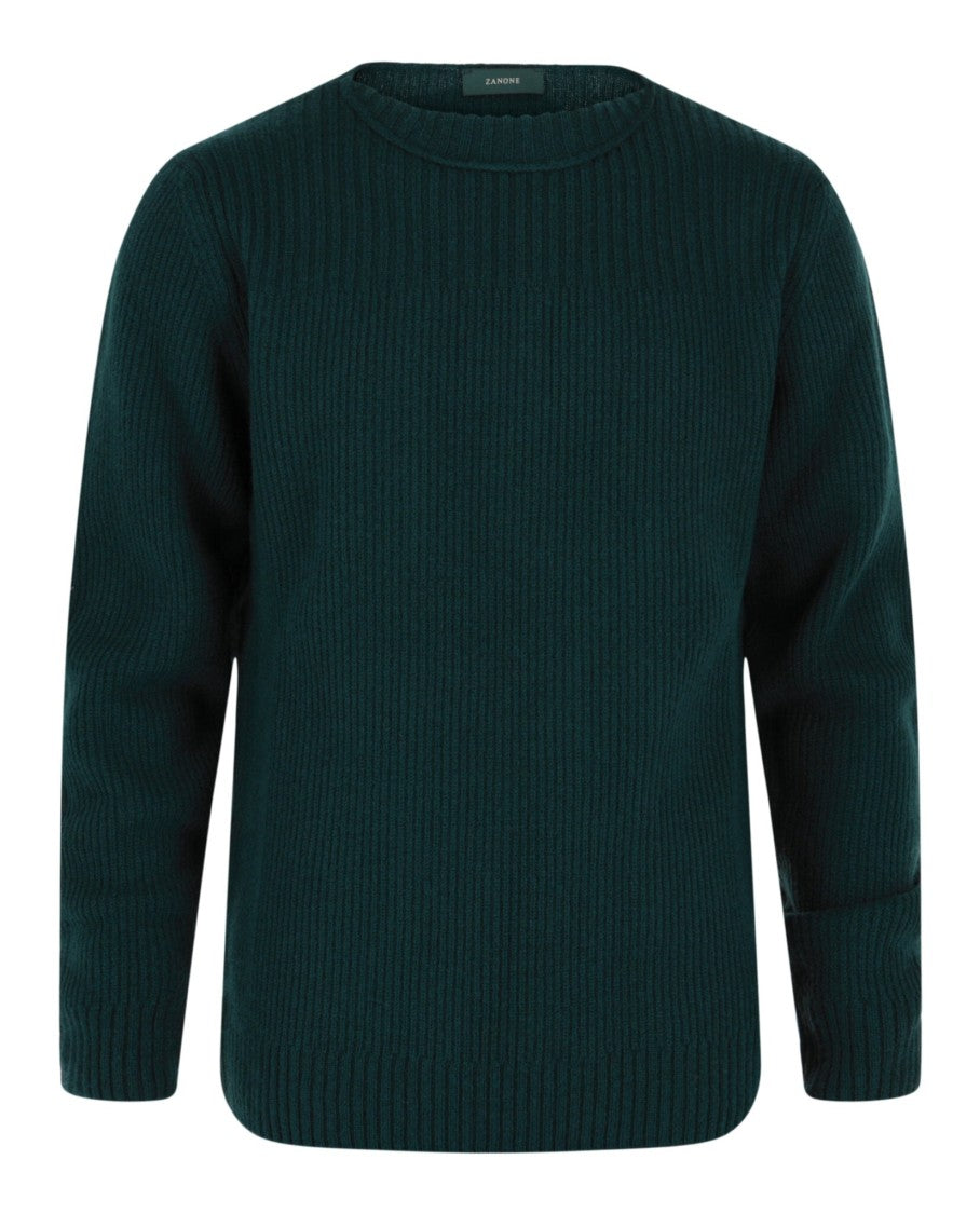 Slowear Zanone Long-Sleeve Cashmere Sweater