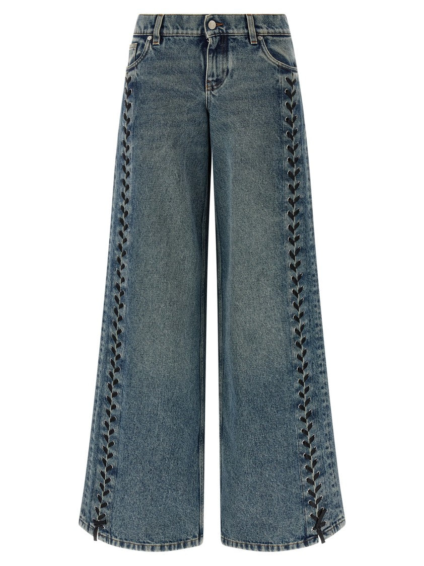 Stella Mccartney Wide-Leg Denim Jeans