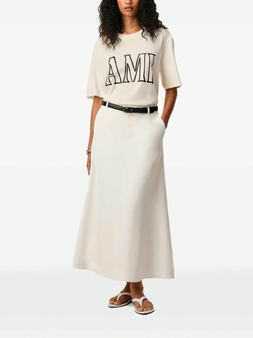 Ami Paris Relaxed Fit Cotton T-Shirt