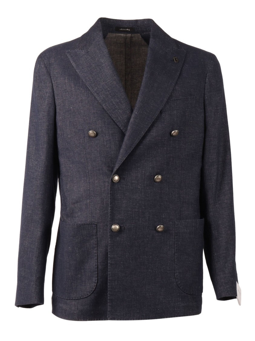 Breras Double Breasted Structured Blazer
