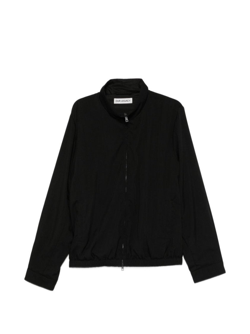 Our Legacy Minimalist High-Collar Zip Jacket