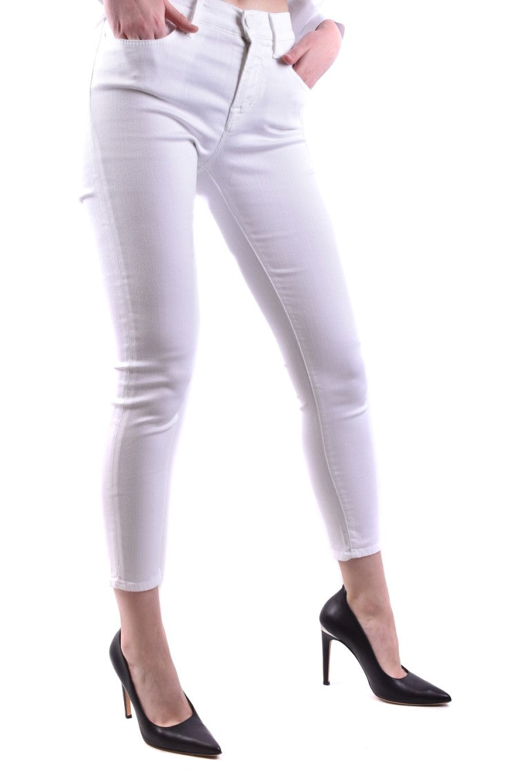Jacob Cohen Slim-Fit Cropped Jeans With Classic Five-Pocket Design
