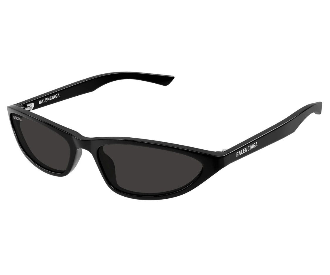 Balenciaga Cat-Eye Sunglasses With Glossy Black Acetate Frame