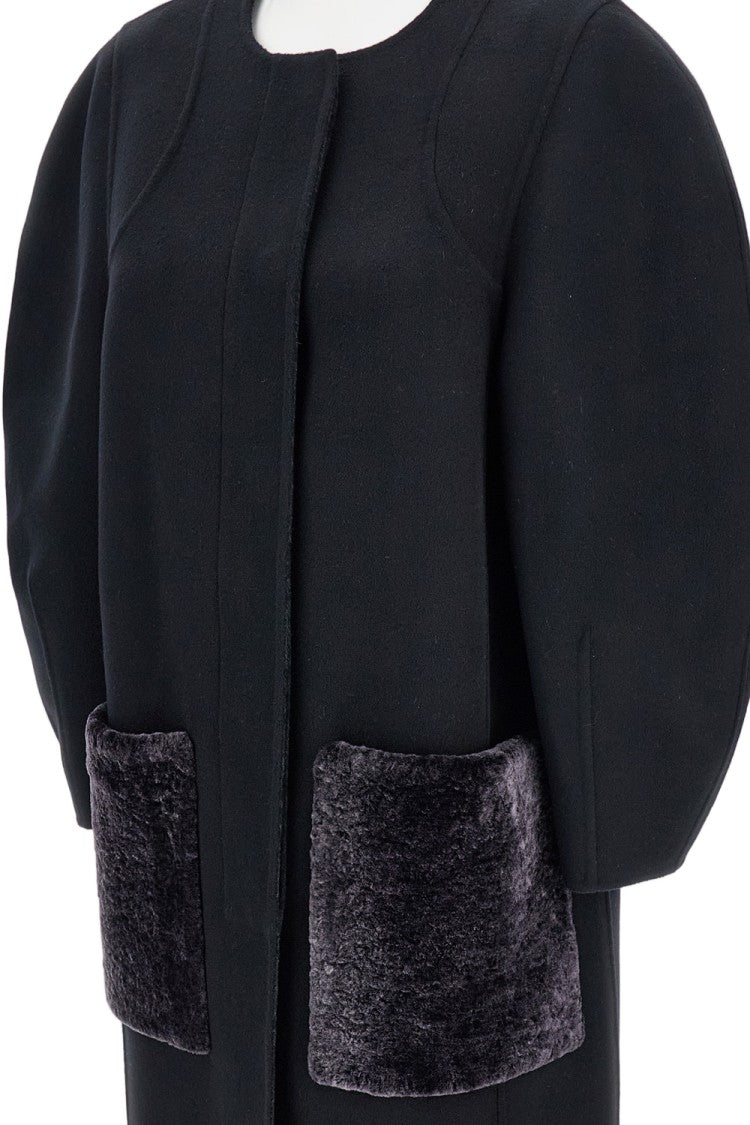 Fendi Ff Double Wool Coat
