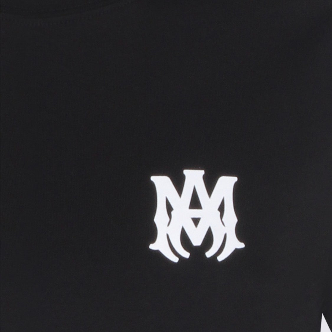 Amiri Signature Black Cotton T-Shirt