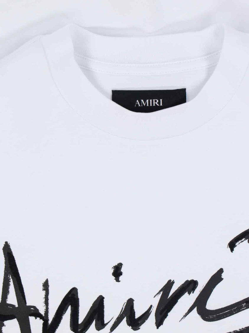 Amiri Logo T-Shirt – White