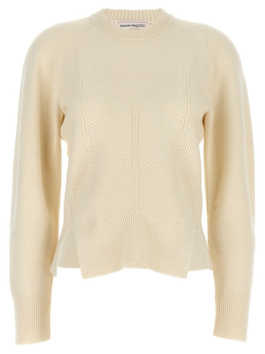 Mcqueen 'Chevron Corset' Sweater