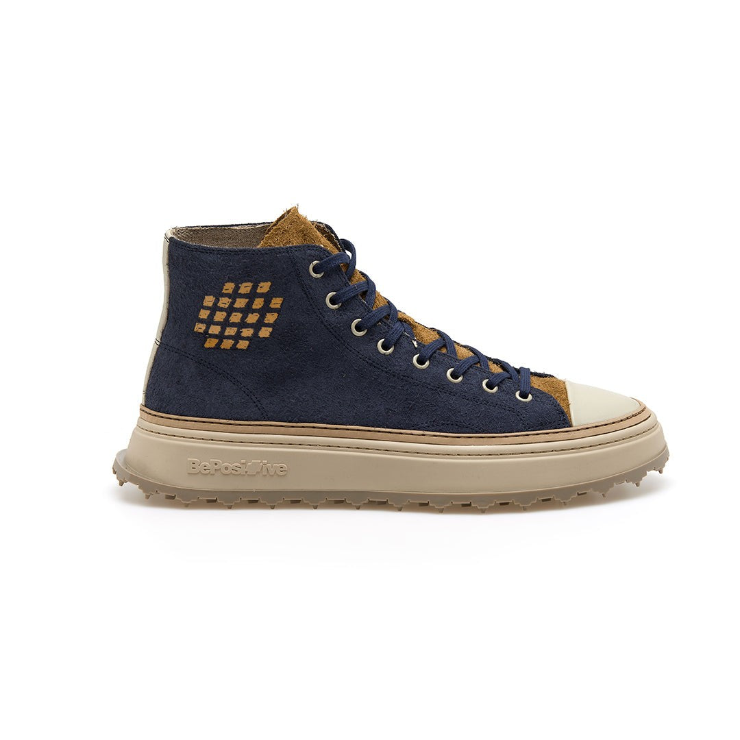Bepositive Cuprace Star - Funky Suede Sneakers