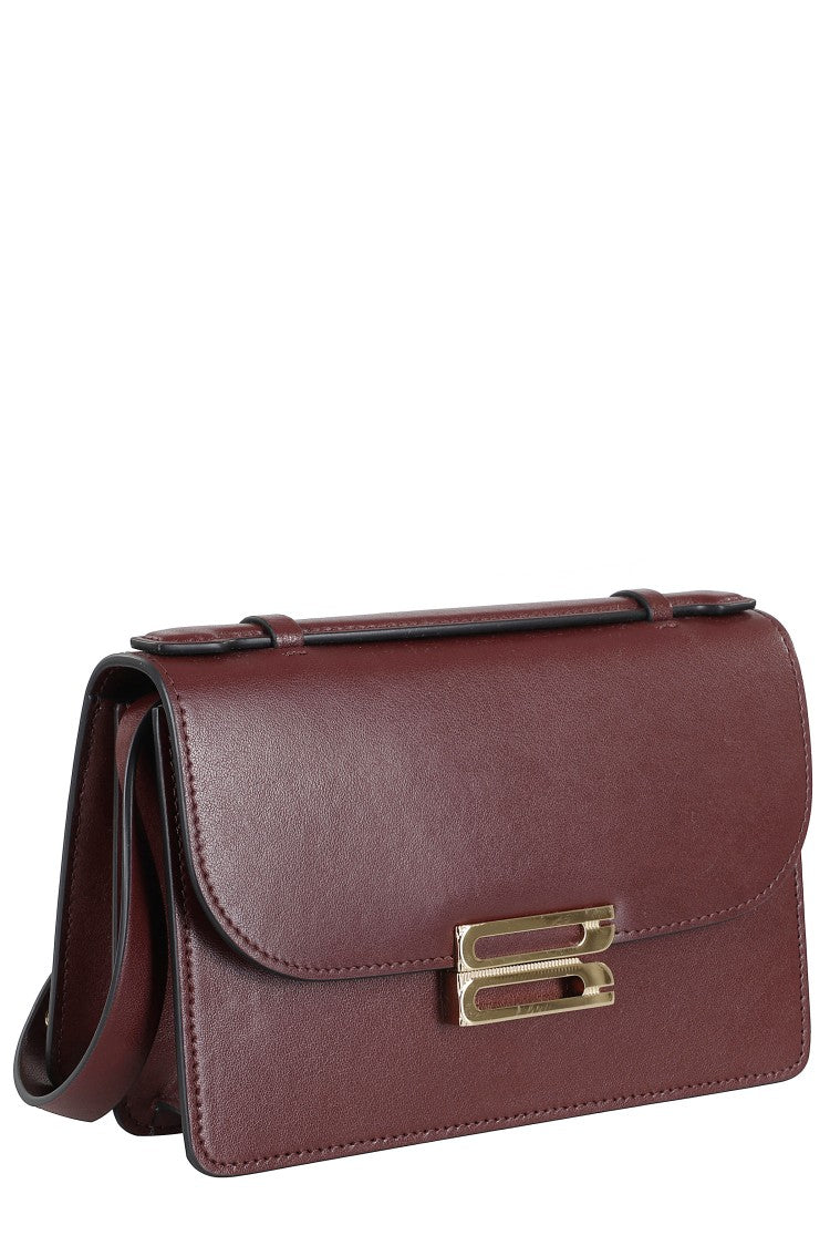 Victoria Beckham Burgundy Mini Dorian Bag