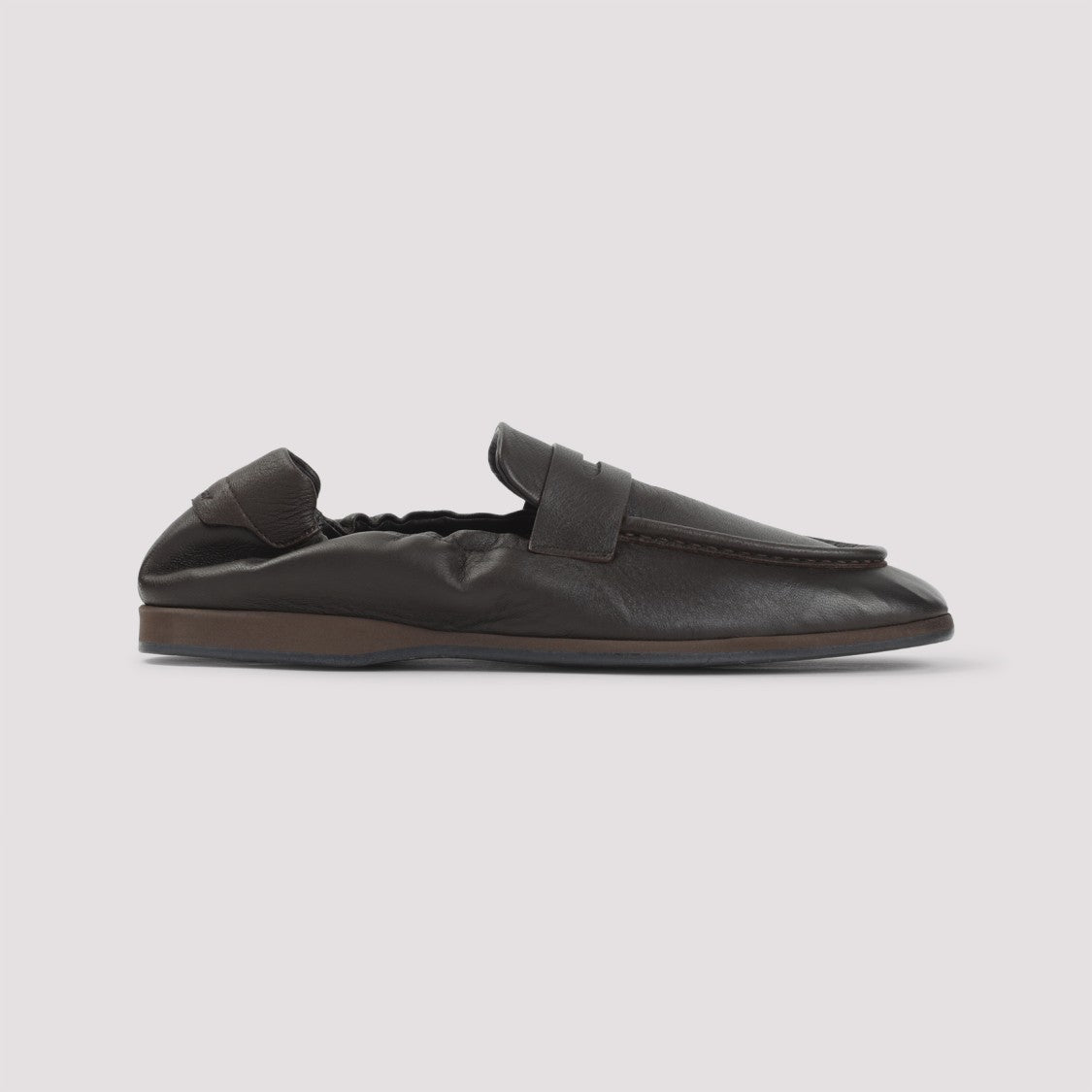 Brioni Flex Rubber S Loafer With Squared Toe