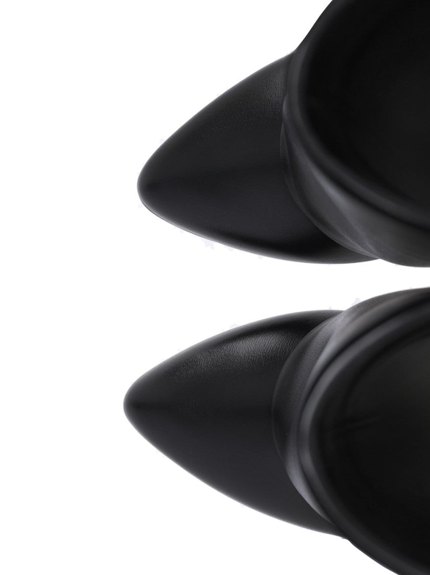 Givenchy High-Heeled Boots With Structured Silhouette And Decorative Detail