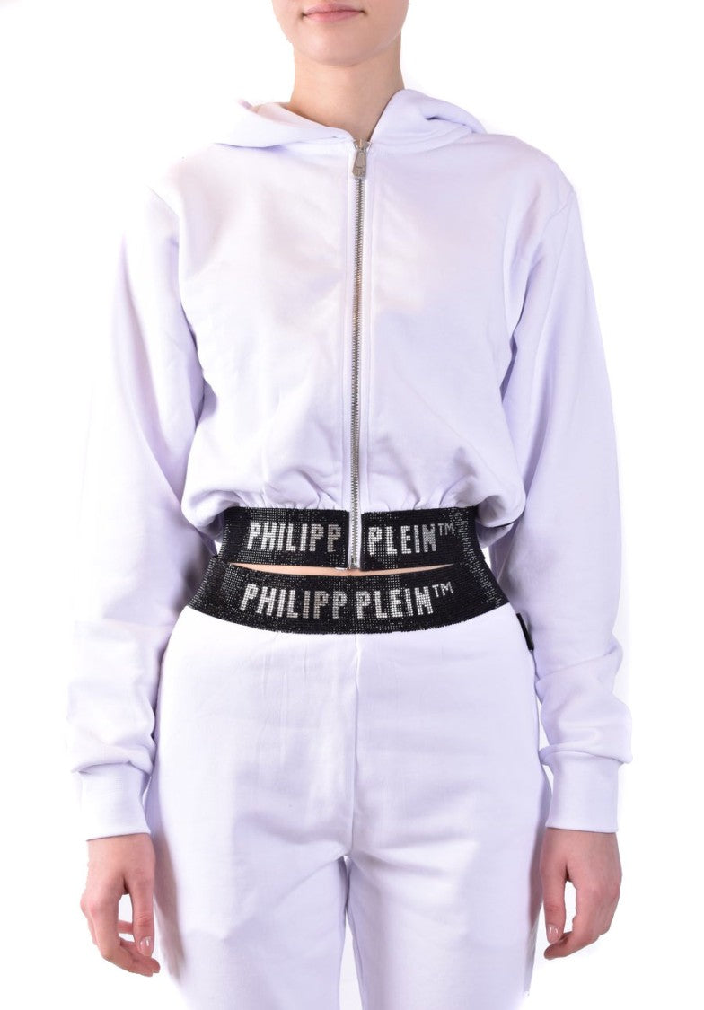 Philipp Plein White Cotton Jacket
