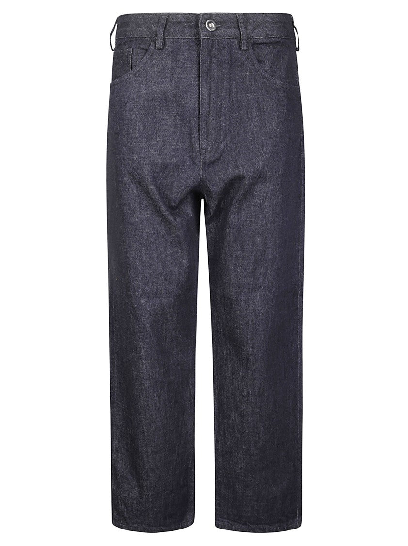 Sibel Saral Straight Leg Jeans With Classic Five-Pocket Design