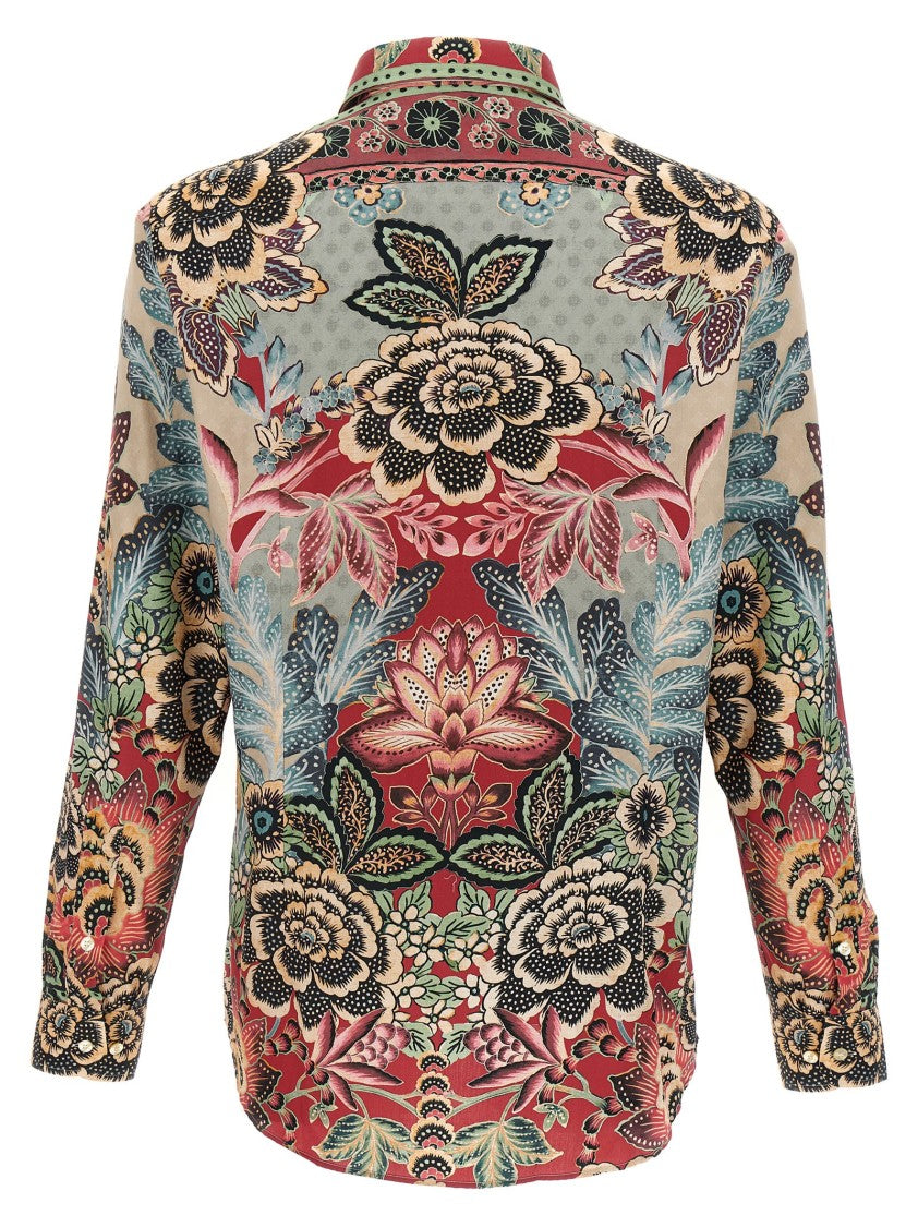 Etro Flower And Foliage Shirt
